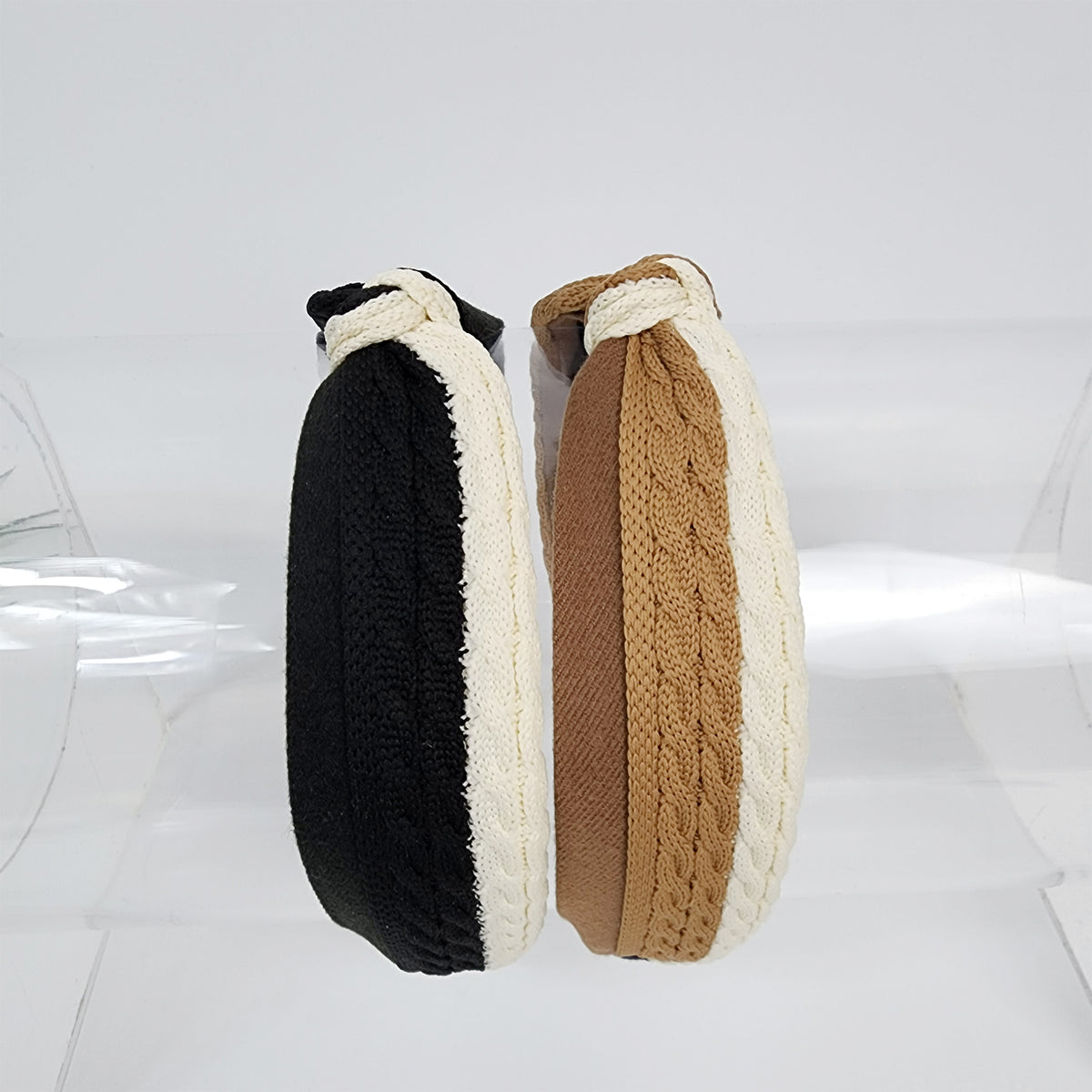 Cable Knit Twist Wide Headband 1.6 in wide – Knotted, French-style