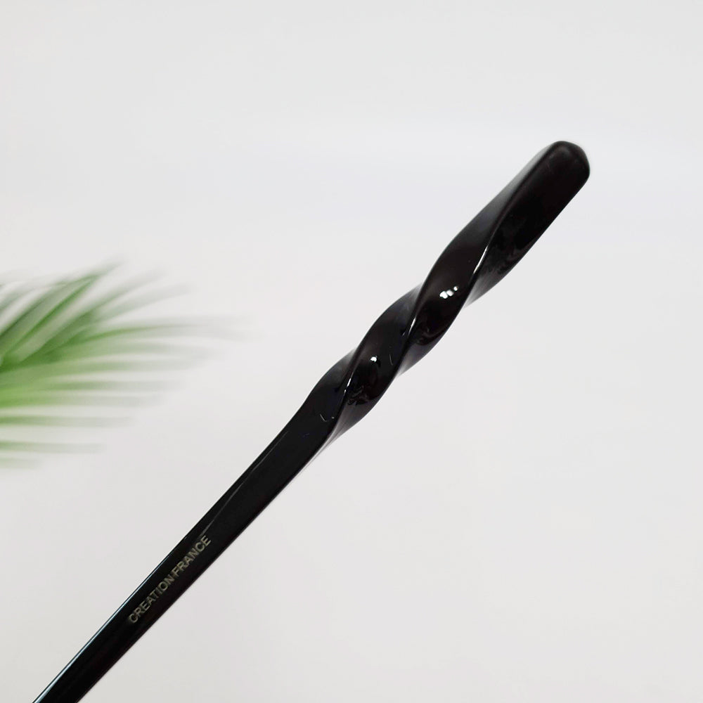Basic Twist Hair Stick 6.9 in – Tortoise Shell Marble, French Pin