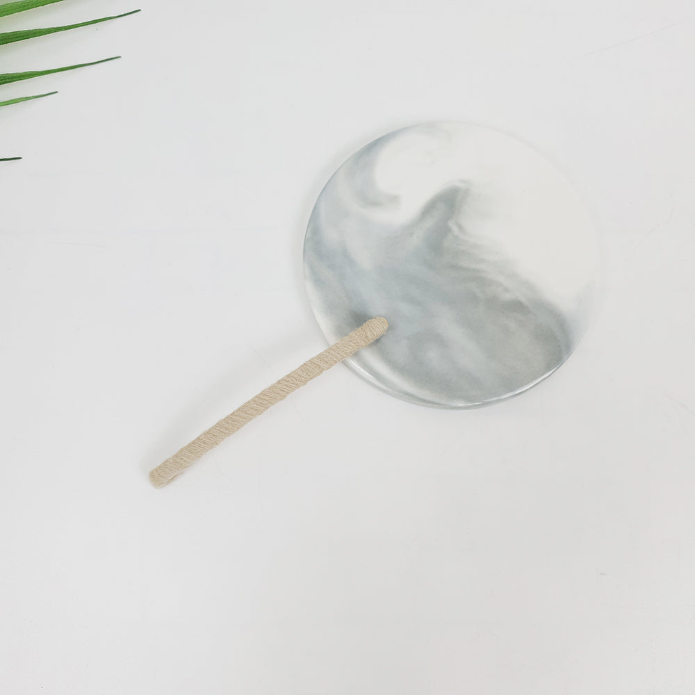 Yarn-Wrapped Long Bobby Pin 3.3 in – 1 Oatmeal
