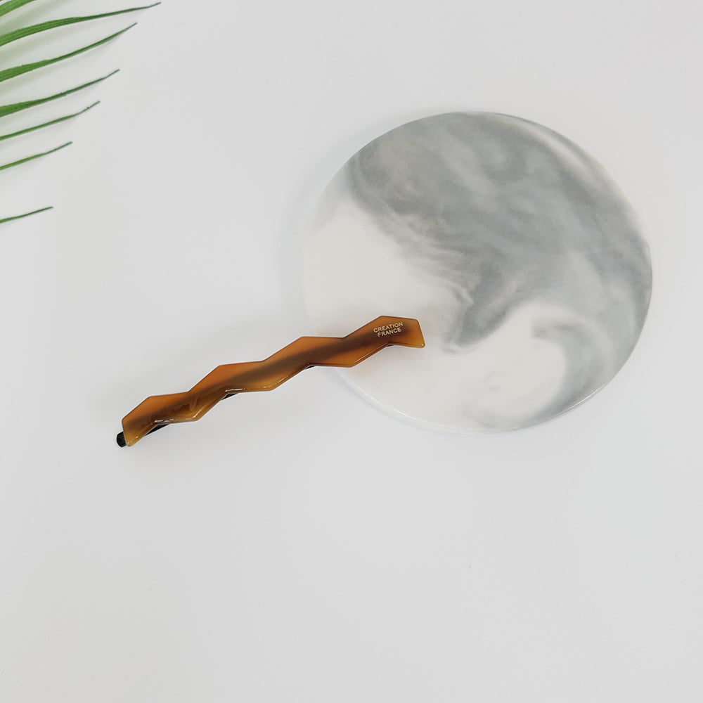 Zigzag Long Bobby Pin 3.3 in – 1 Camel