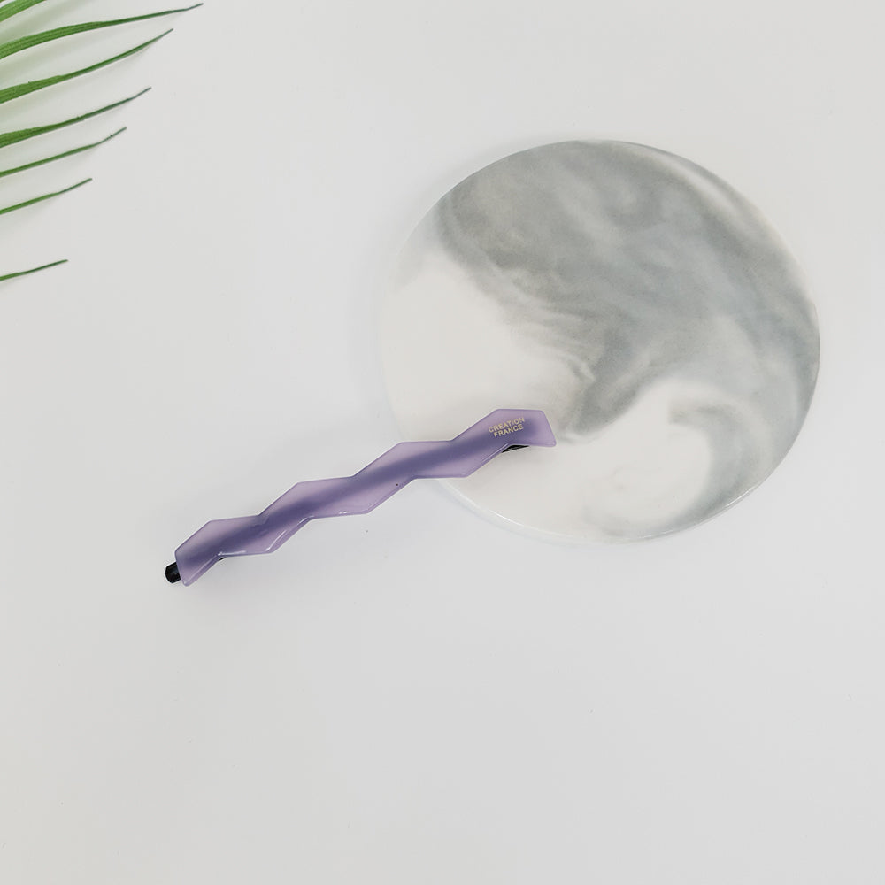 Zigzag Long Bobby Pin 3.3 in – 6 Lavender