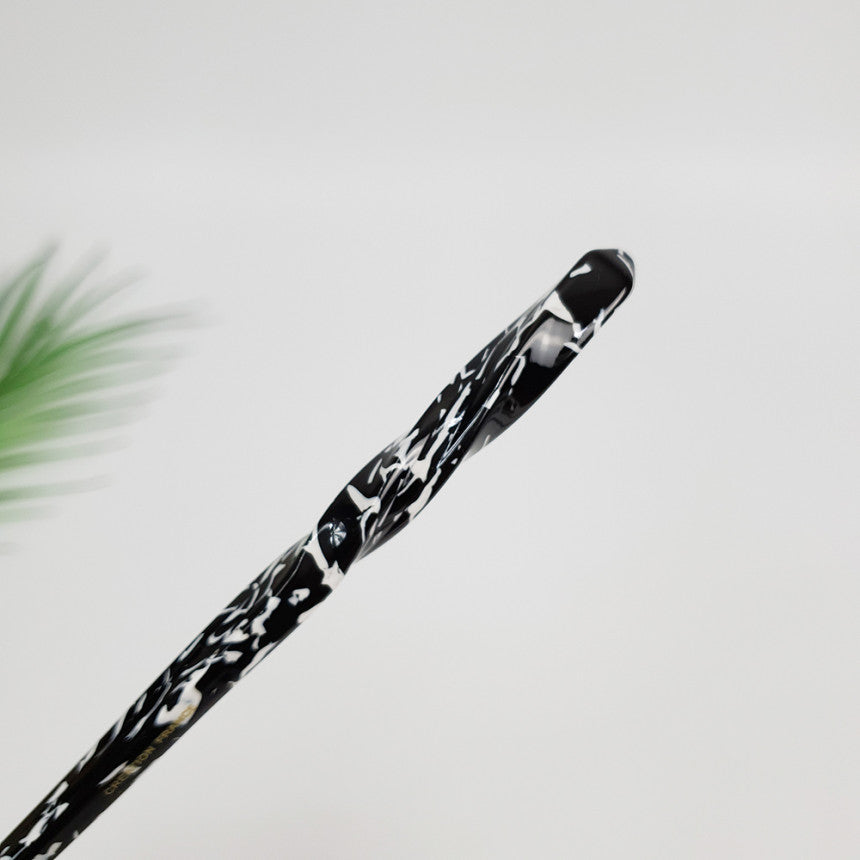 Basic Twist Hair Stick 6.9 in – Tortoise Shell Marble, French Pin