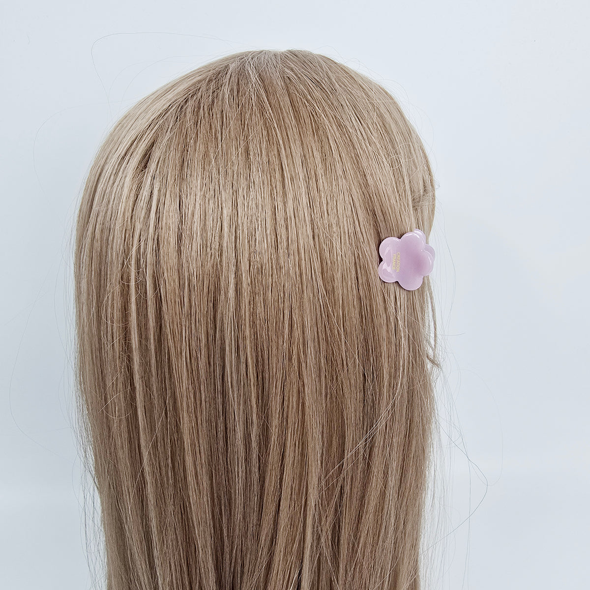 Flower Extra Mini Hair Claw Clip 1.0 in – French-style, for Bangs