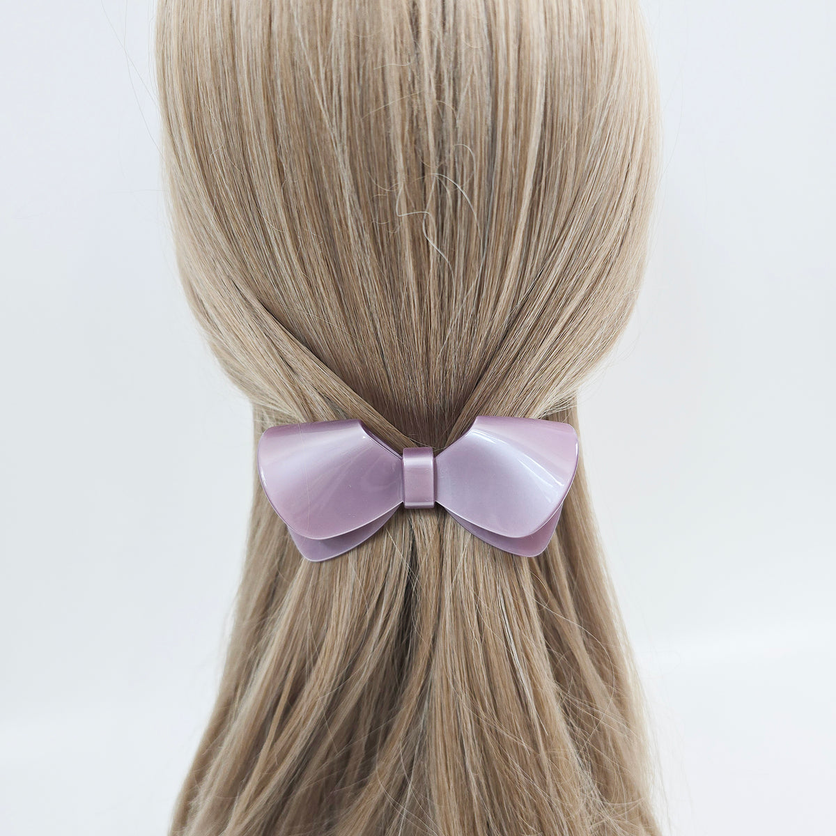 Laurence Sailor Ribbon Hair Barrette 3.7 in – Pastel, French Pin