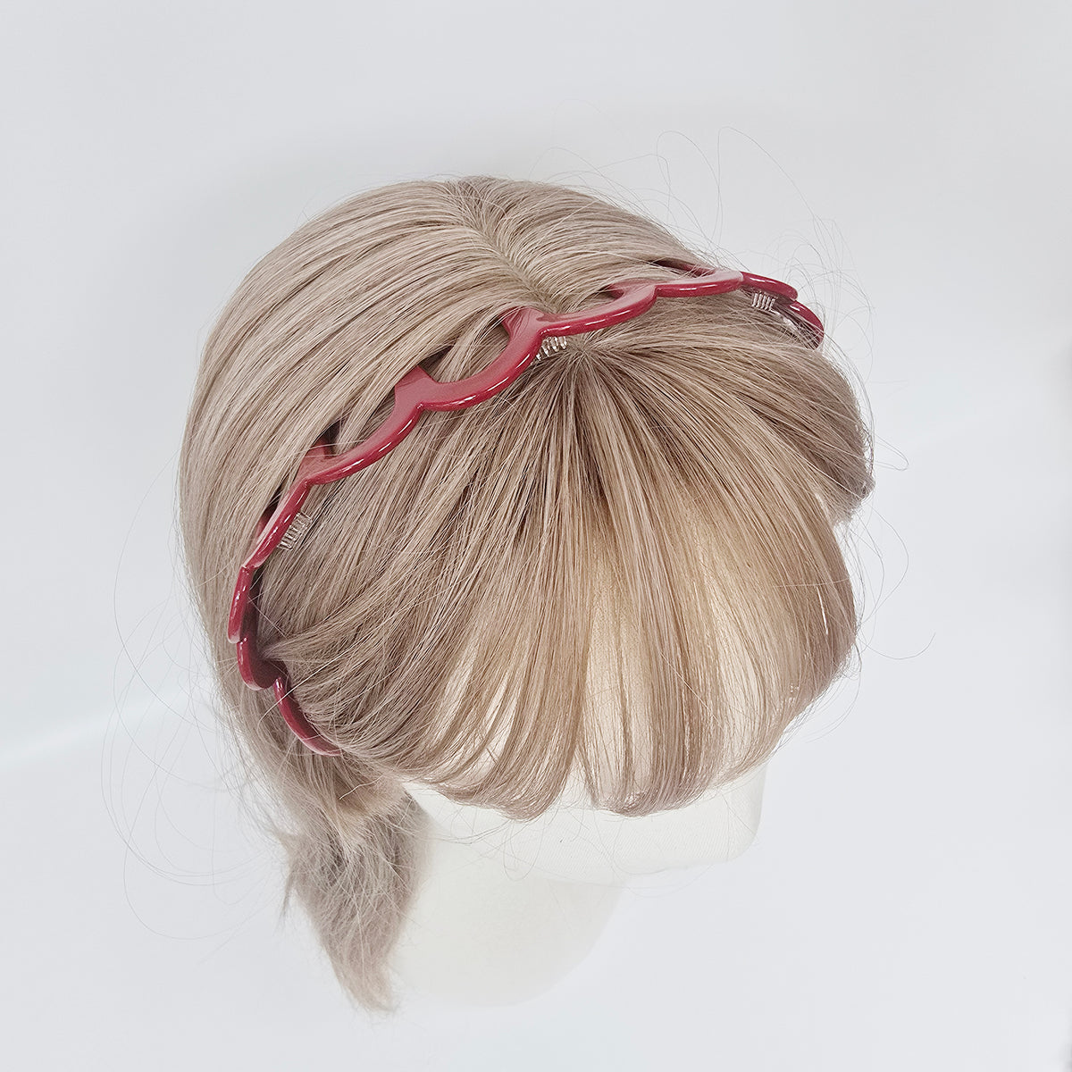 Wave Comb Wide Headband 1.4 in wide – Solid, Non-Slip, French-style