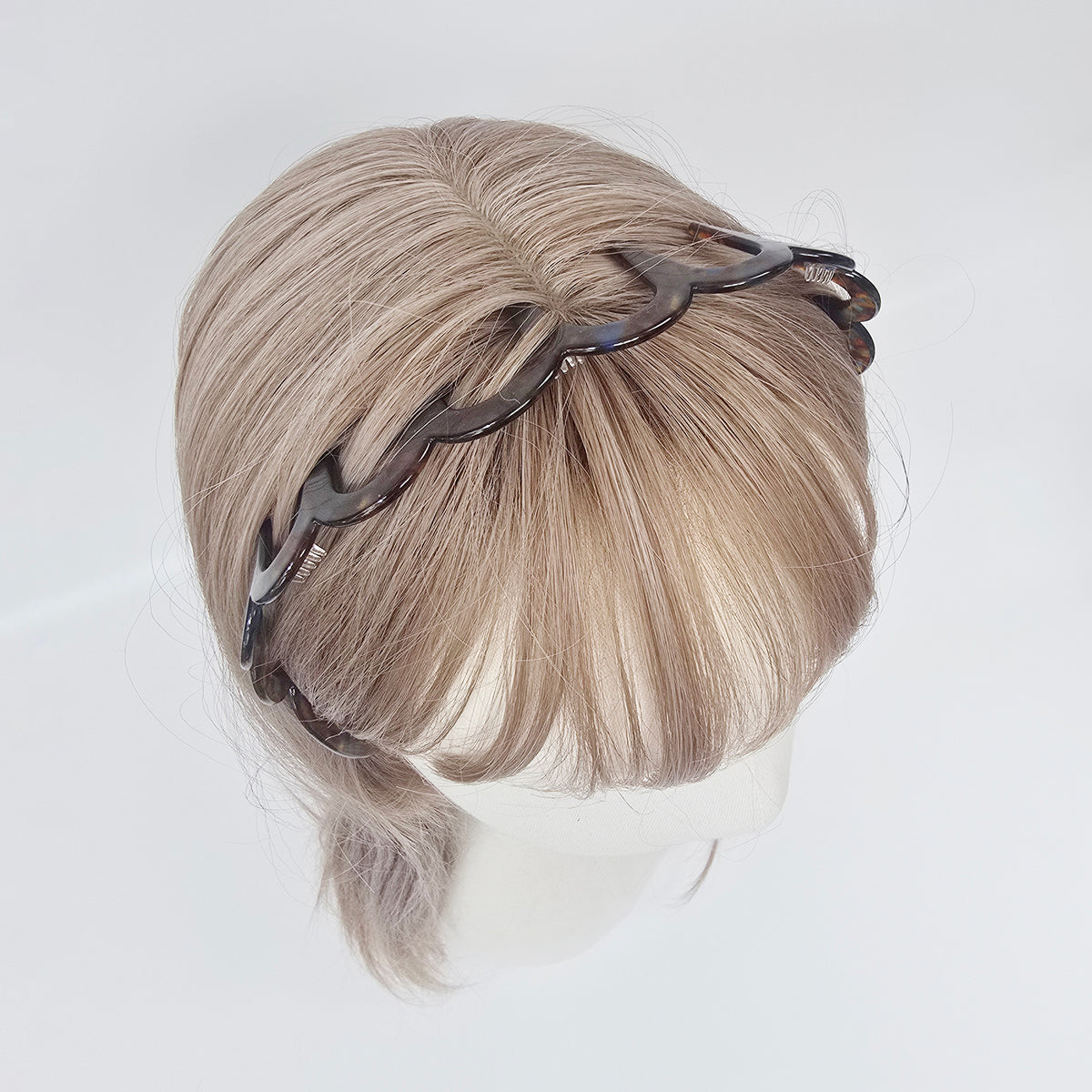 Wave Comb Wide Headband 1.4 in wide – Solid, Non-Slip, French-style