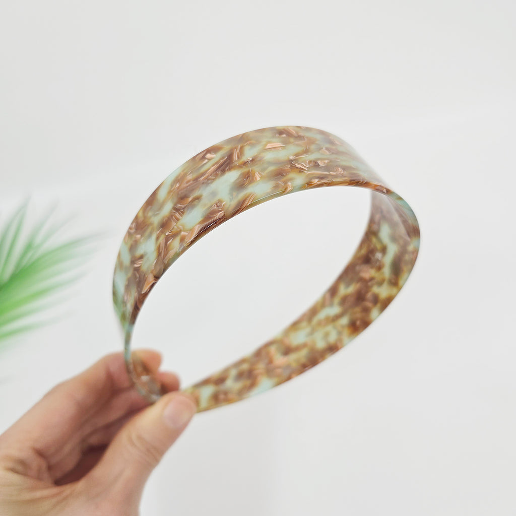 Basic Wide Headband 1.4 in wide – Marble, Solid, French-style, New Colors