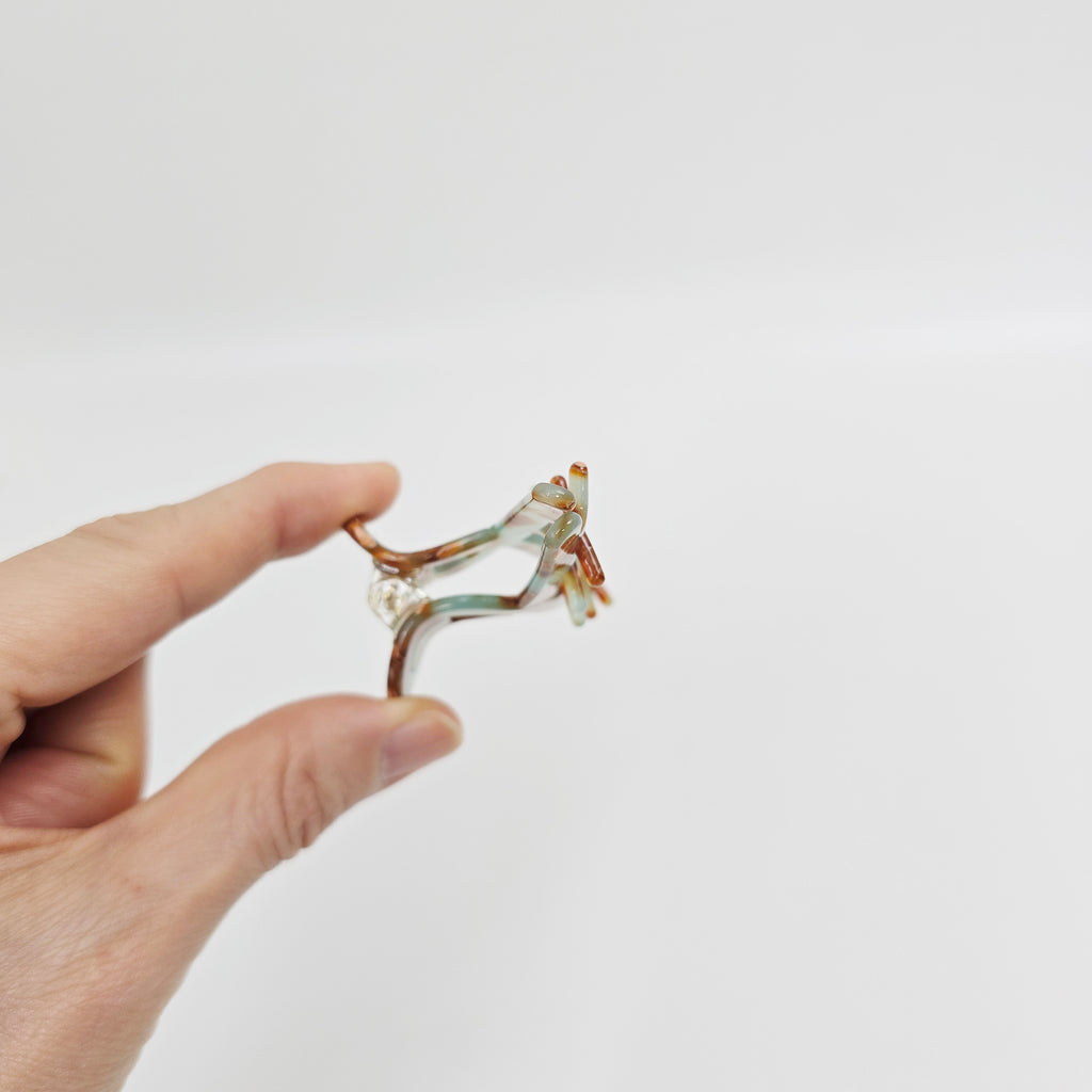Twist Small Hair Claw Clip 2.8 in – Solid & Clear, French-style, New Colors