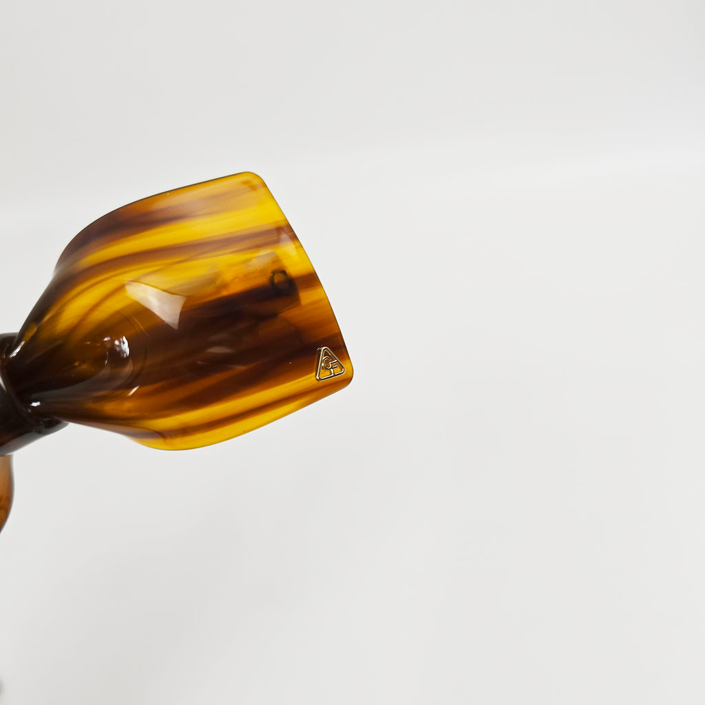 Glassy Big Bow Hair Barrette 3.9 in – Tortoise Shell, Aurora, French Pin