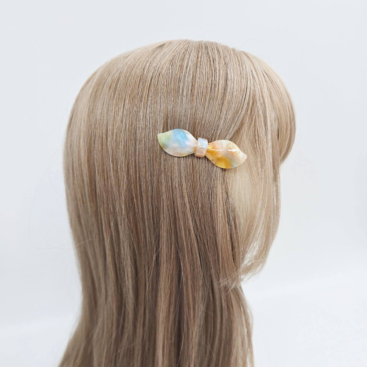 Romance Bow Mini Alligator Hair Clip 2.7 in – Aurora, Solid, New Colors