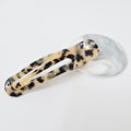 Open Frame Alligator Hair Clip – 1 Leopard Beige