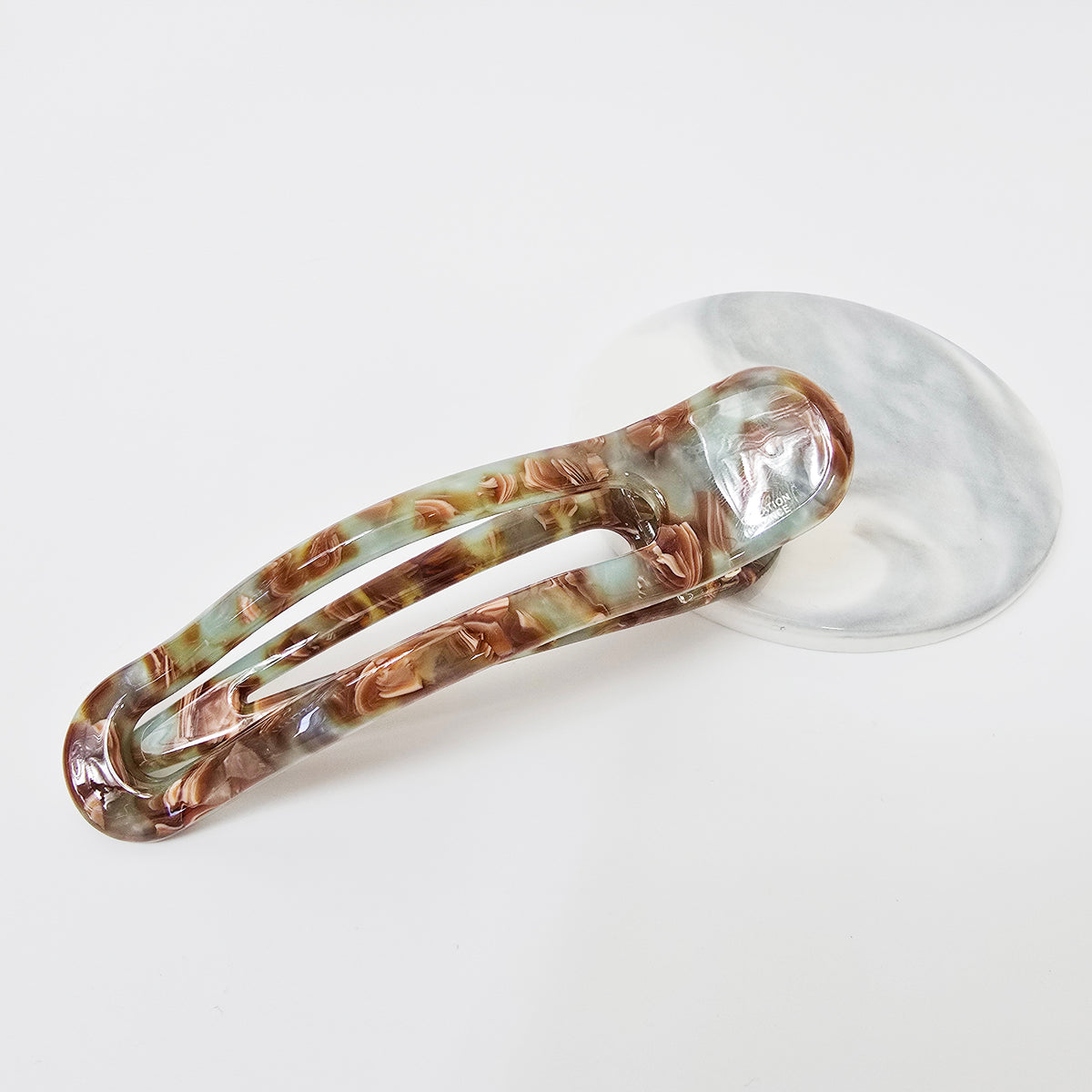 Open Frame Alligator Hair Clip – 3 Sugar Mint