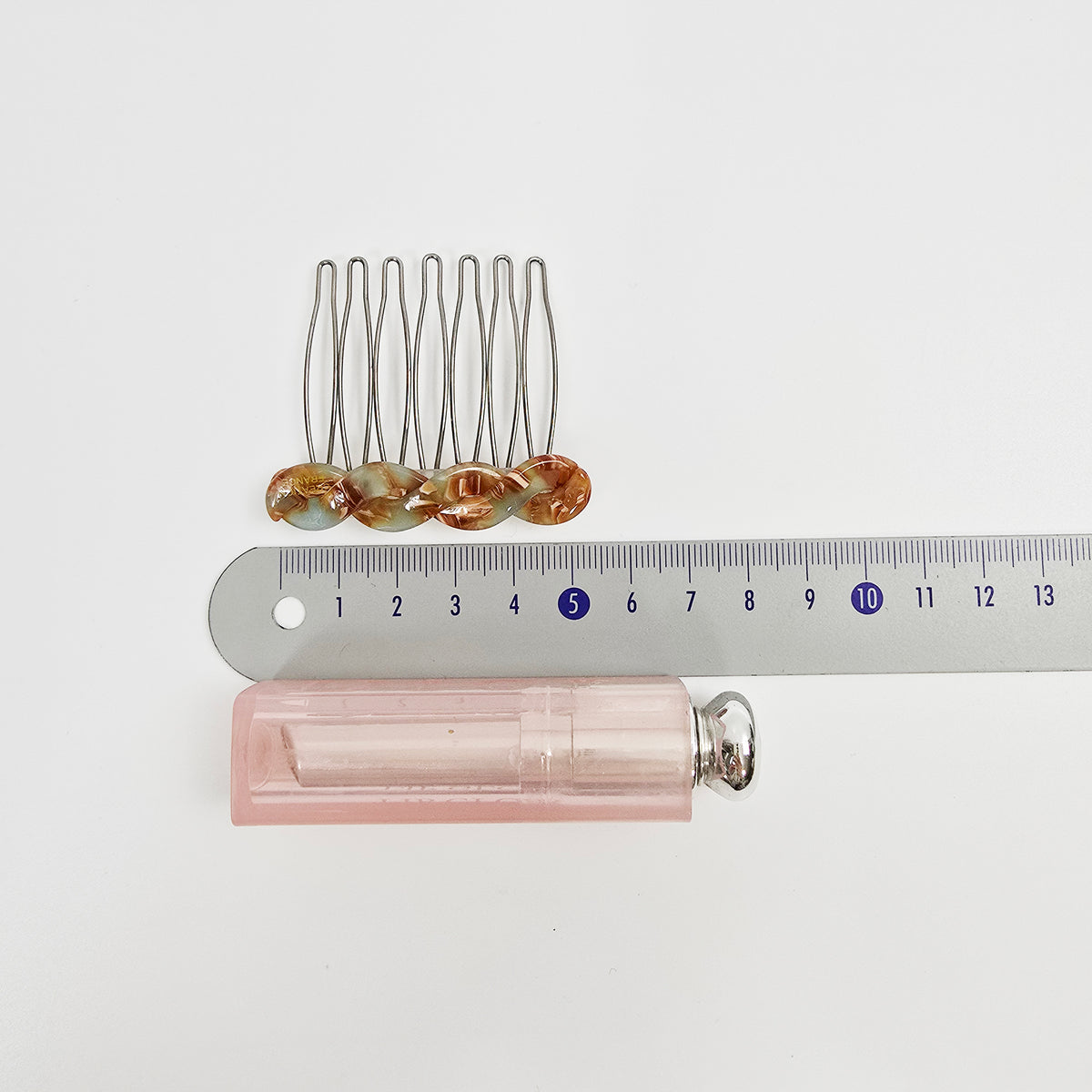 Twist Mini Hair Comb Pin 2.2 in – Marble Acetate, French Pin, New Colors