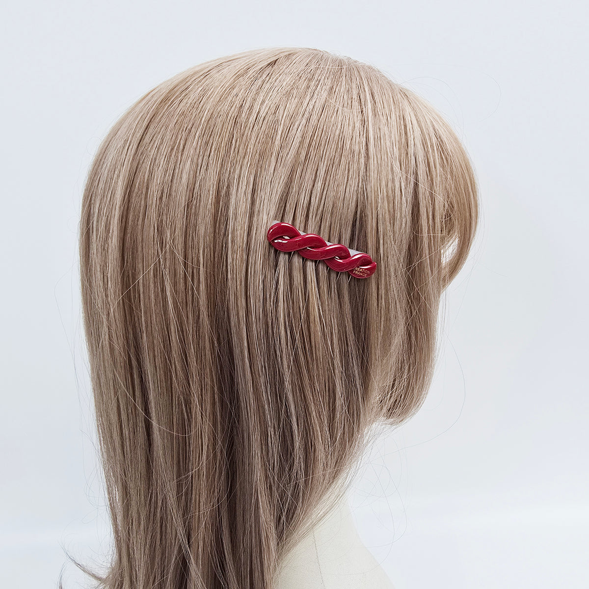 Twist Mini Hair Comb Pin 2.2 in – Marble Acetate, French Pin, New Colors