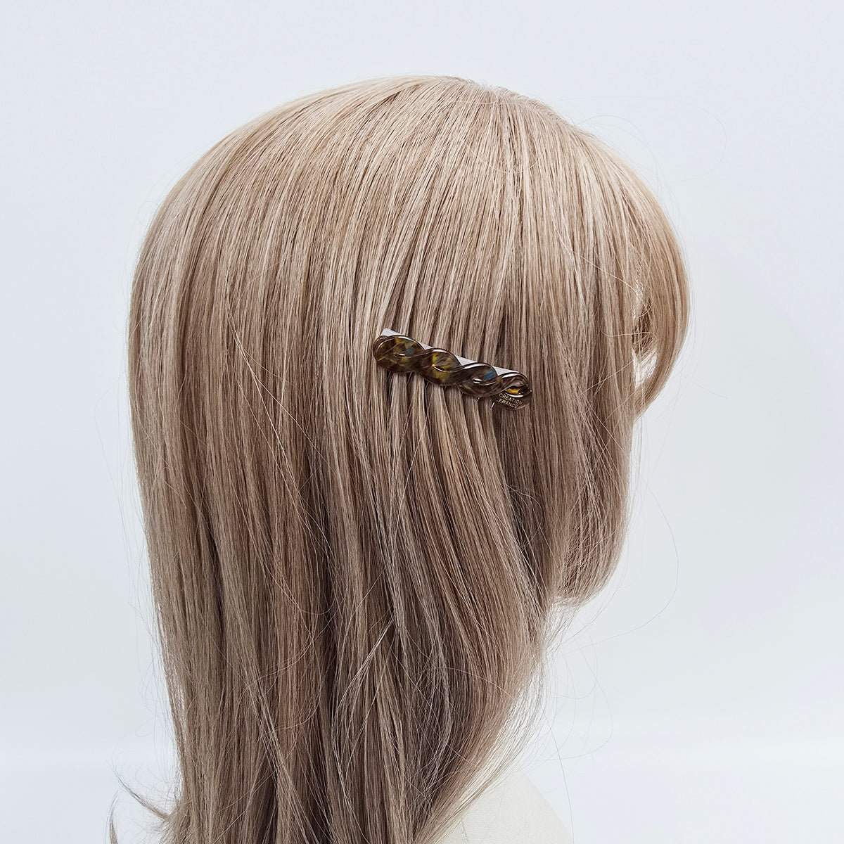 Twist Mini Hair Comb Pin 2.2 in – Marble Acetate, French Pin, New Colors