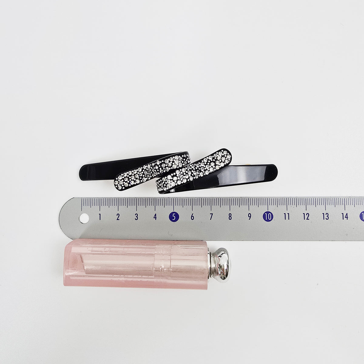 Laurence Slim Hair Barrette 4.1 in – Cubic, French Pin, for Half-Up
