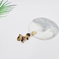 Pony Mini Alligator Hair Clip 2.4 in – Gold Stitch, French-style