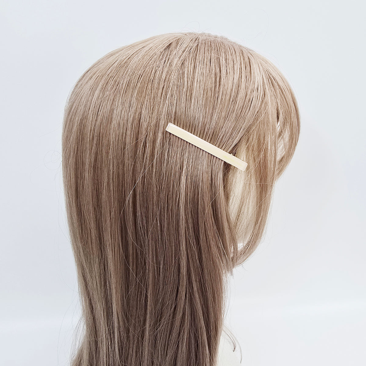 Slim Bar Mini Alligator Hair Clip 2.5 in – Solid Color, French-style