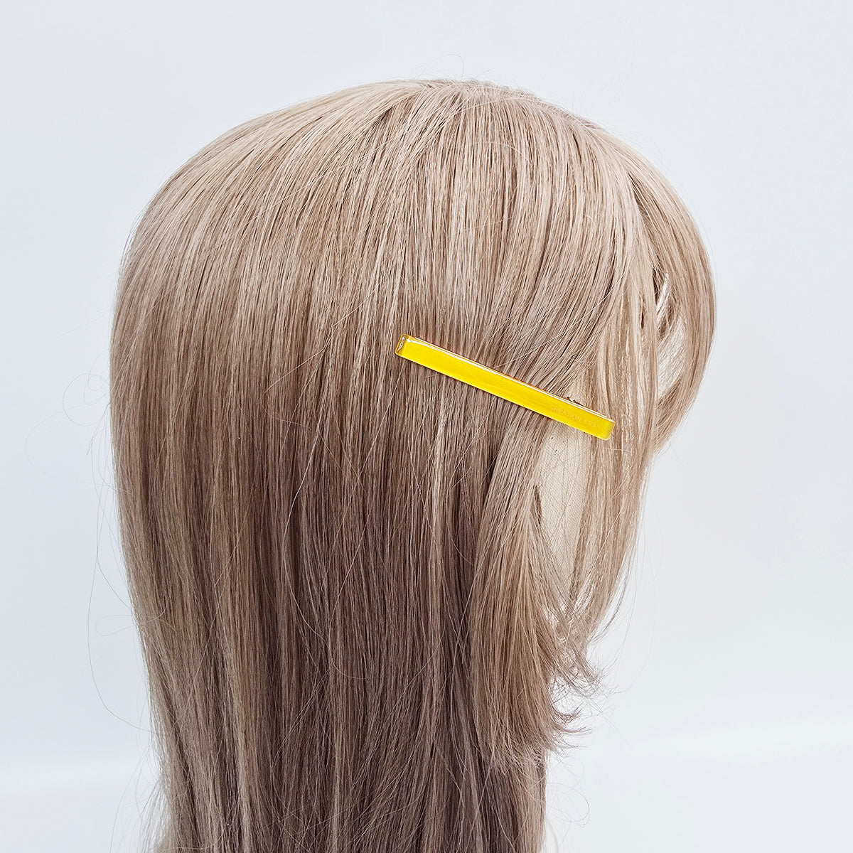 Slim Bar Mini Alligator Hair Clip 2.5 in – Solid Color, French-style