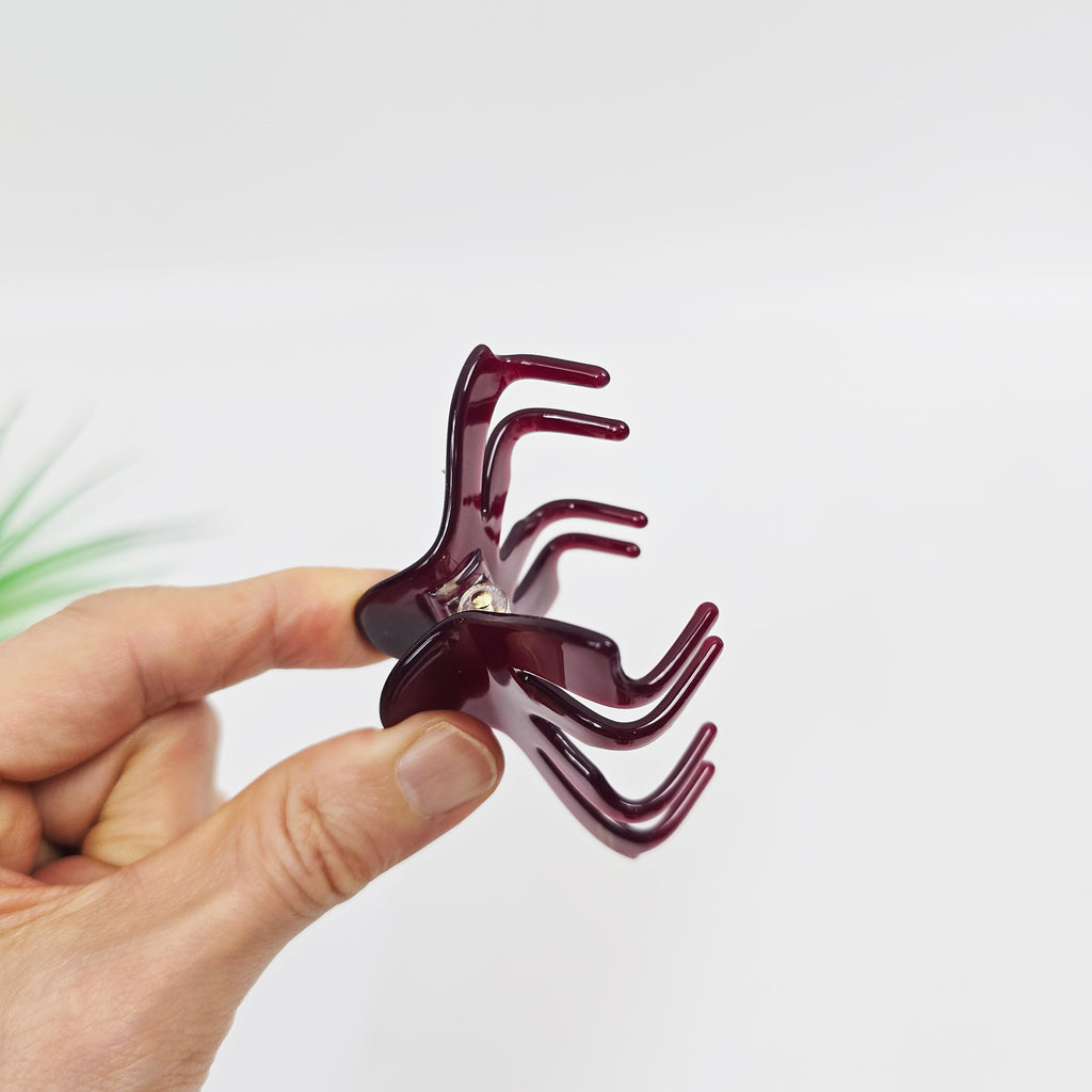 Essential Octopus Mini Hair Claw Clip 2.4 in – Tortoise Shell, French-style