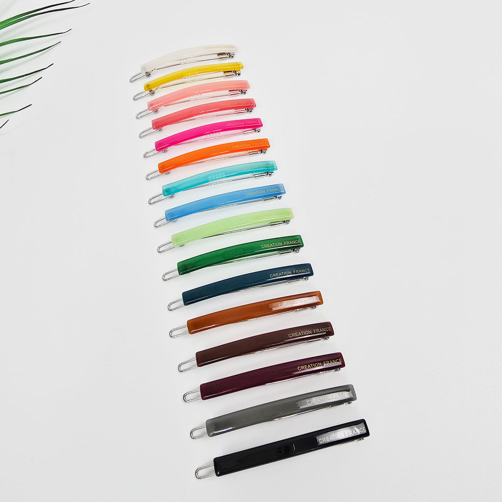 Straight Slim Bobby Pin 2.2 in – Solid Glossy, for Bangs, French Pin