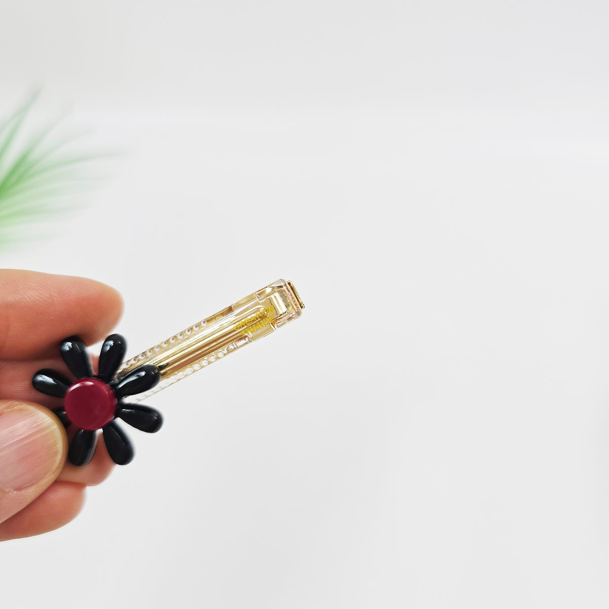 Sunflower Mini Alligator Hair Clip 2.2 in – Pastel & Clear, French Pin