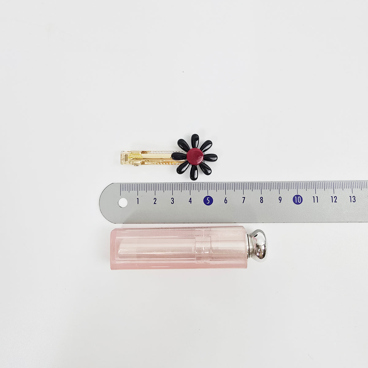 Sunflower Mini Alligator Hair Clip 2.2 in – Pastel & Clear, French Pin
