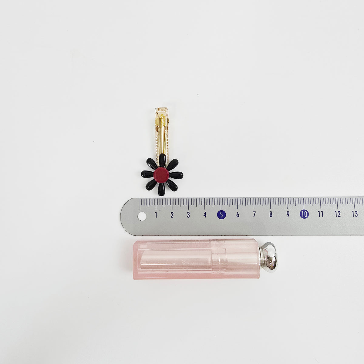 Sunflower Mini Alligator Hair Clip 2.2 in – Pastel & Clear, French Pin