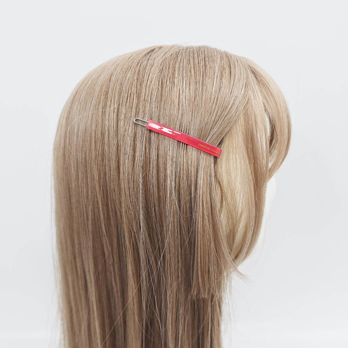 Straight Slim Bobby Pin 2.2 in – Solid Glossy, for Bangs, French Pin