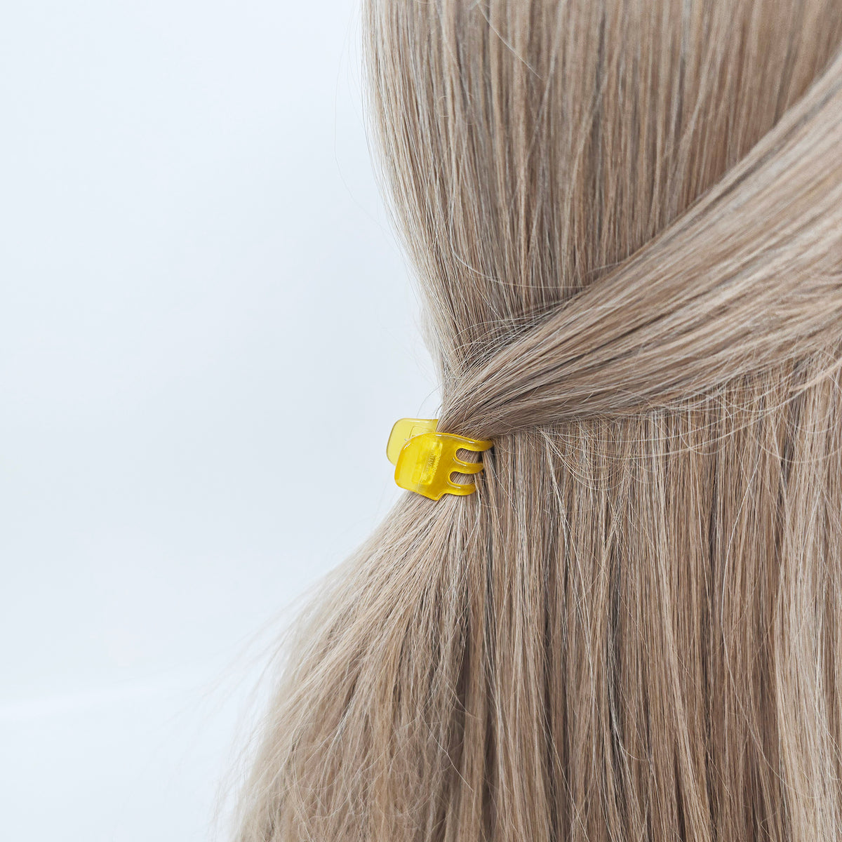 Square Extra Mini Hair Claw Clip 1.2 in – Tortoise & Solid, French-style