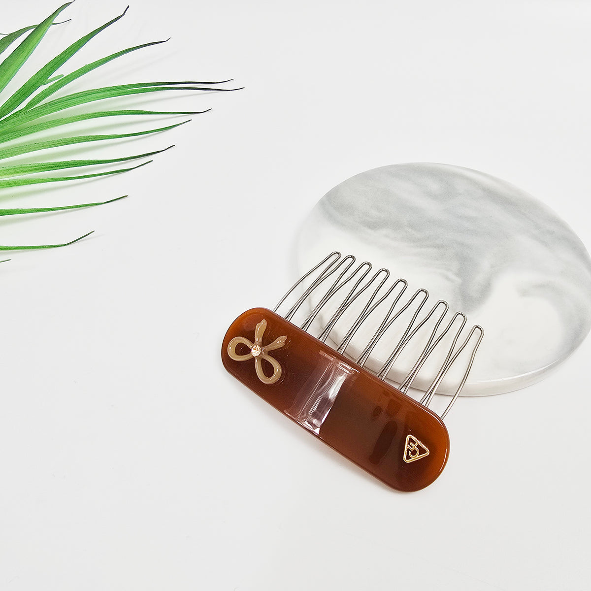 Bow Mini Hair Comb Pin 2.6 in – Tortoise Shell, Solid & Pastel, French Pin