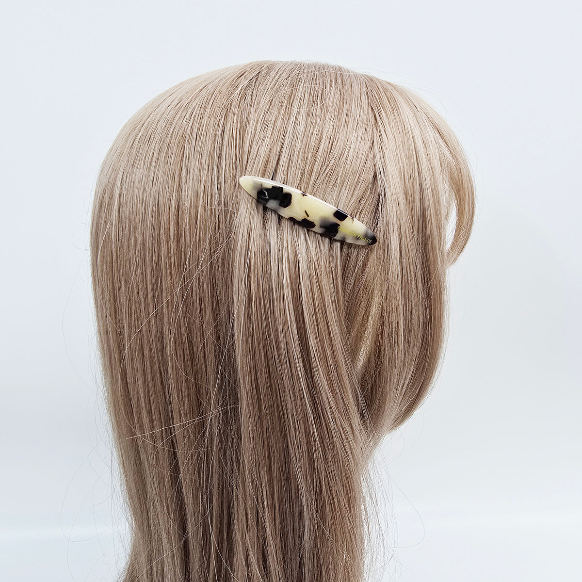 Oval Mini Hair Comb Pin 2.6 in – Tortoise Shell, Solid & Neon, French Pin