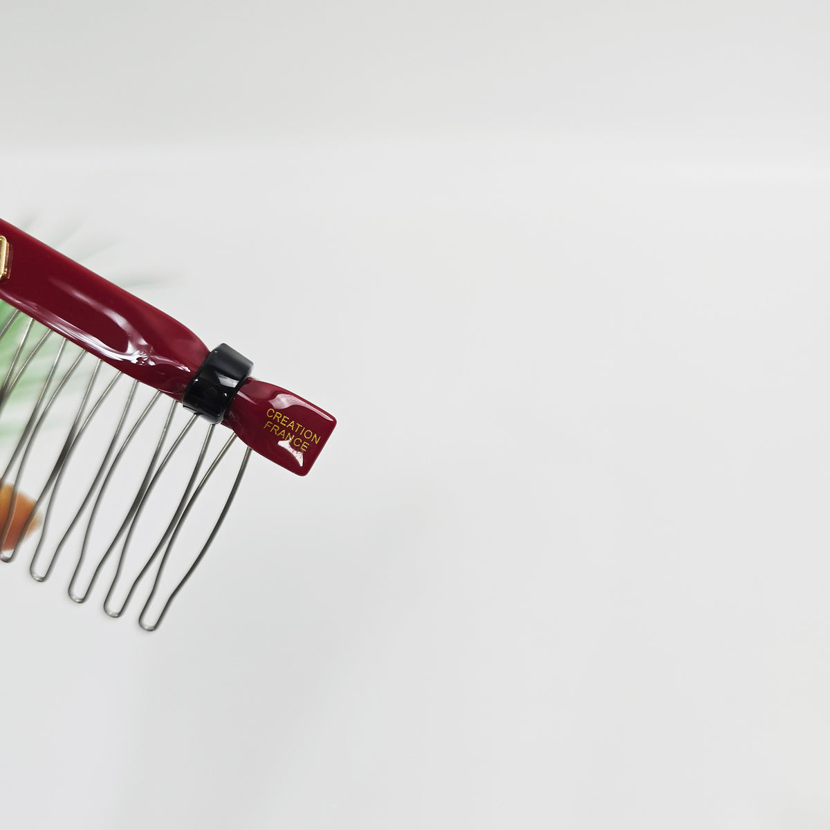 Slim Ring Mini Hair Comb Pin 2.3 in – Tortoise Shell & Solid, French Pin