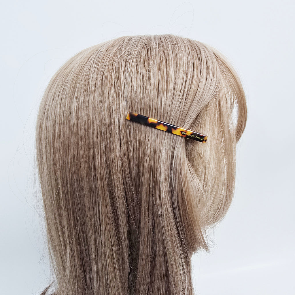 Slim Bar Small Alligator Hair Clip 2.5 in – Tortoise Shell, New Colors