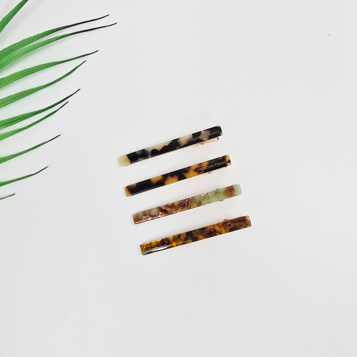 Slim Bar Small Alligator Hair Clip 2.5 in – Tortoise Shell, New Colors
