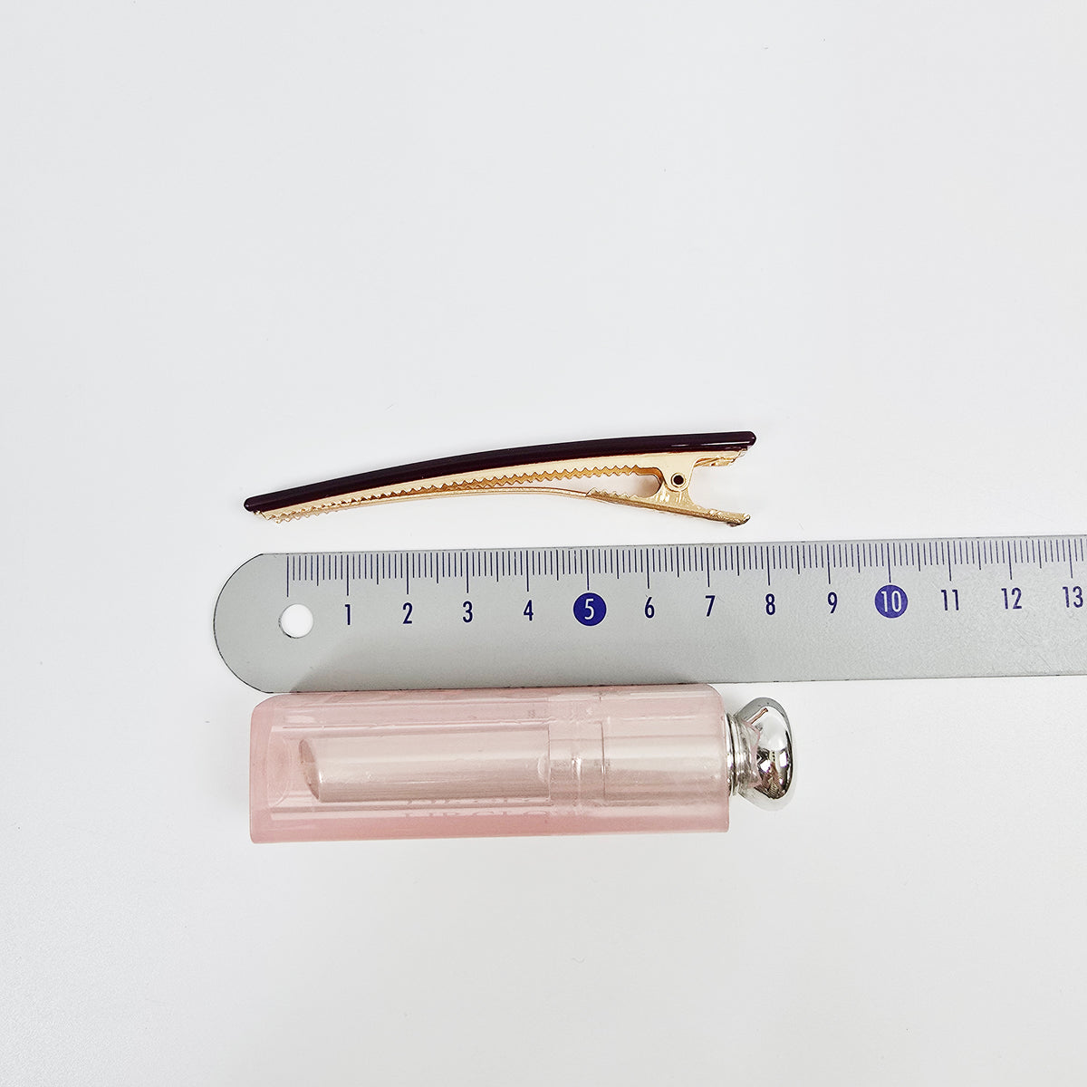 Slim Bar Long Alligator Hair Clip 3.3 in – Solid & Clear, French-style
