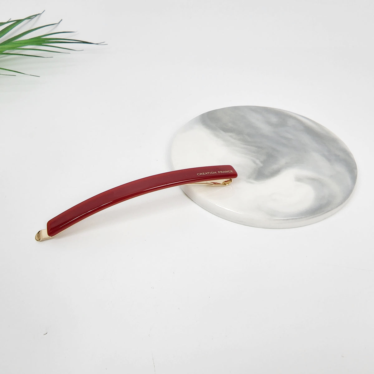 Long Bar Bobby Pin 3.3 in – 6 Pure Deep Red