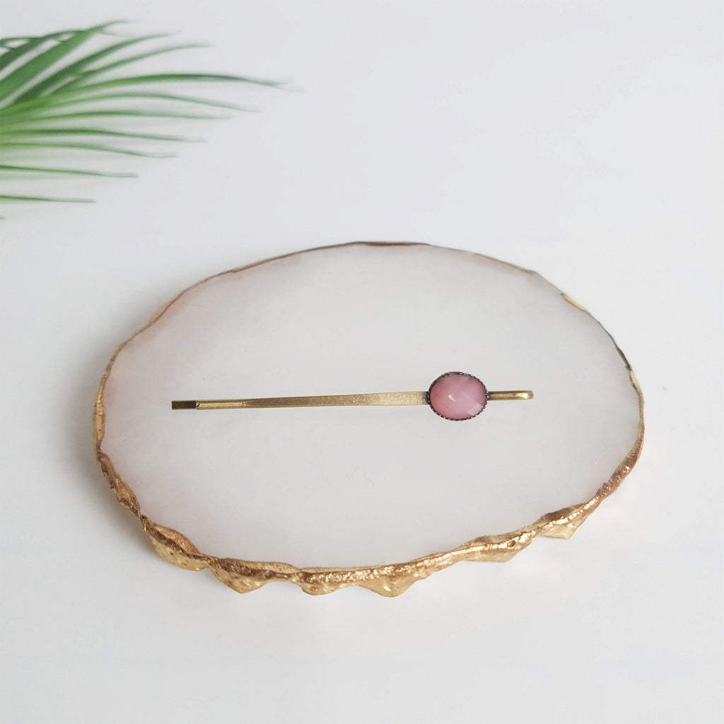Mini Point Formica Hair Pin (2.6 Inch ) / Vintage Antique Hair Bobby Pin / Hair Accessory Pin for Woman