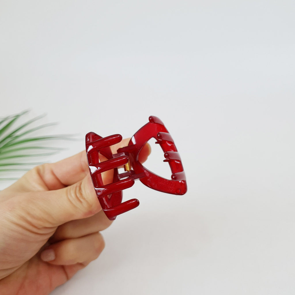 Triangle Hair Clip (1.8 Inch) / Cute Vivid Color Hair Claw / Hair Accessory for Woman