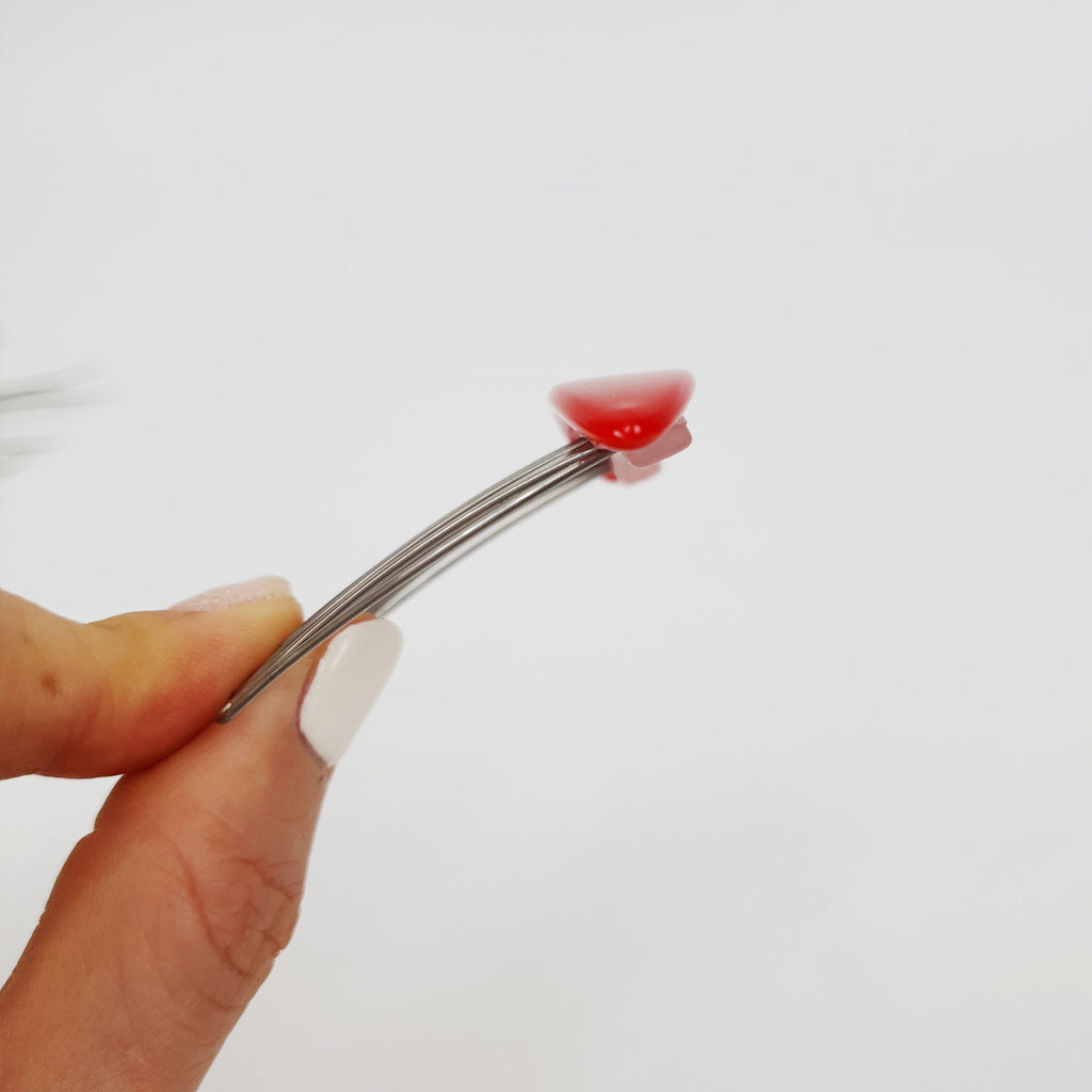 Long Oval Hair Comb Pin (2.8 Inch) / Cute Colorful Hair Pin / Hair Stick for Woman