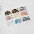 Leopard Aurora Bumpy Medium Size Hair Clip / Tortoise Marble French Hair Claw / Hair Accessory for Woman