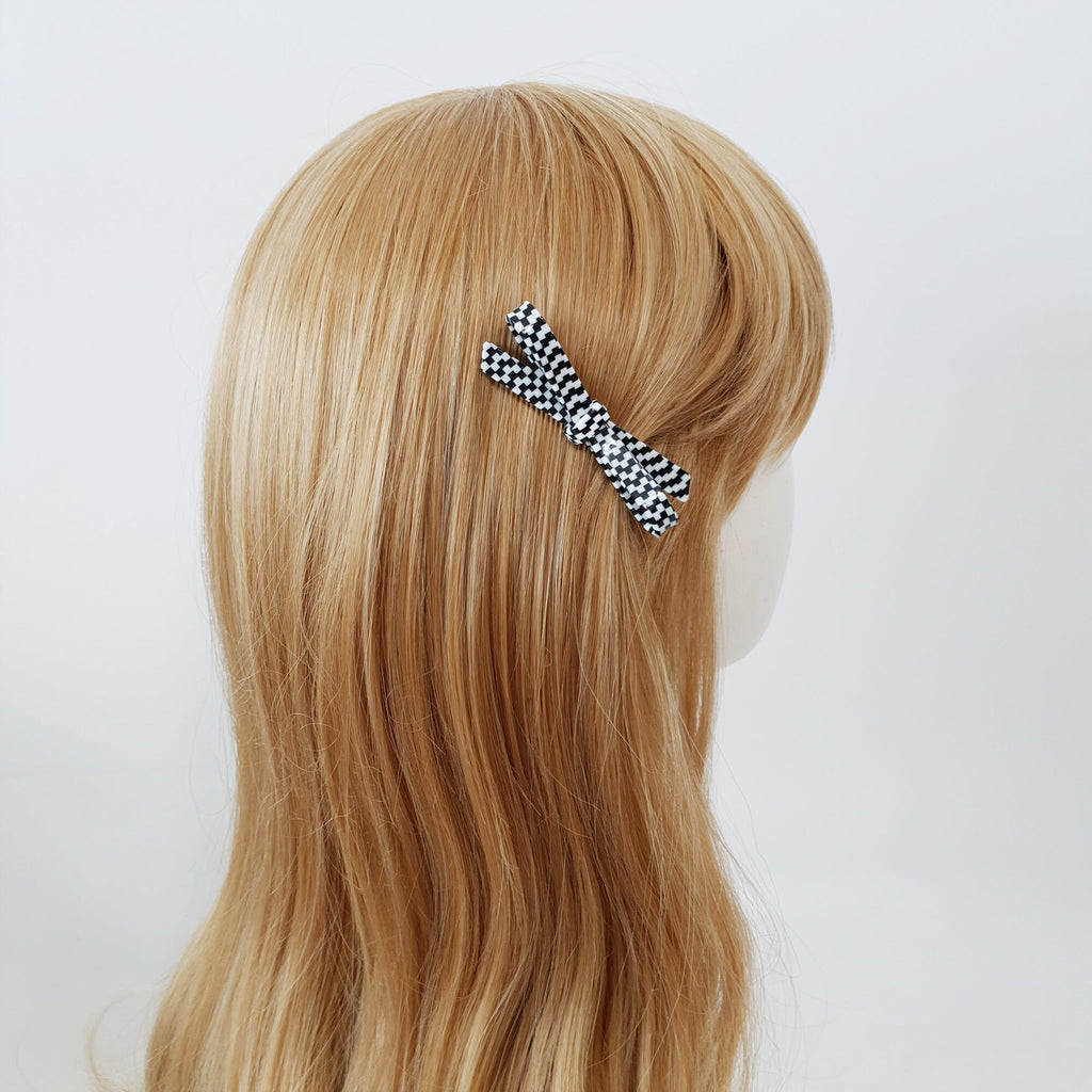 Tortoise Shell Simple Ribbon Alligator Hair Clip (2.8 Inch) / Leopard French Hair Pin / Hair Barrette for Woman