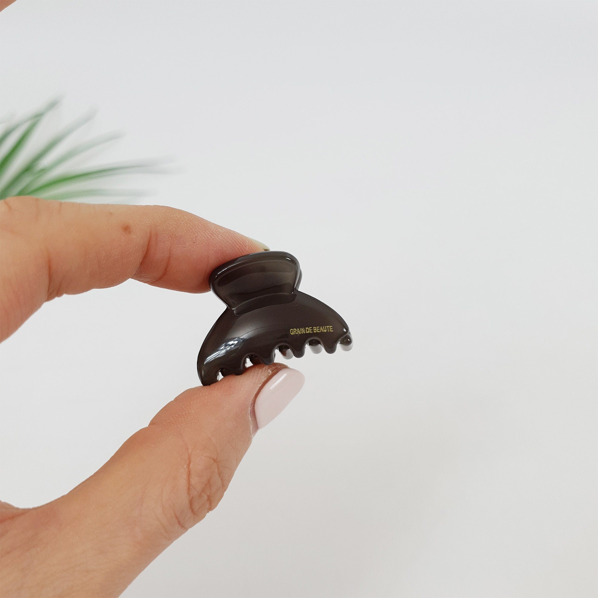 Half Moon Tiny Hair Clips (1.2 Inch) / Cute Colorful Mini Claw Clip / Hair Barrette for Woman