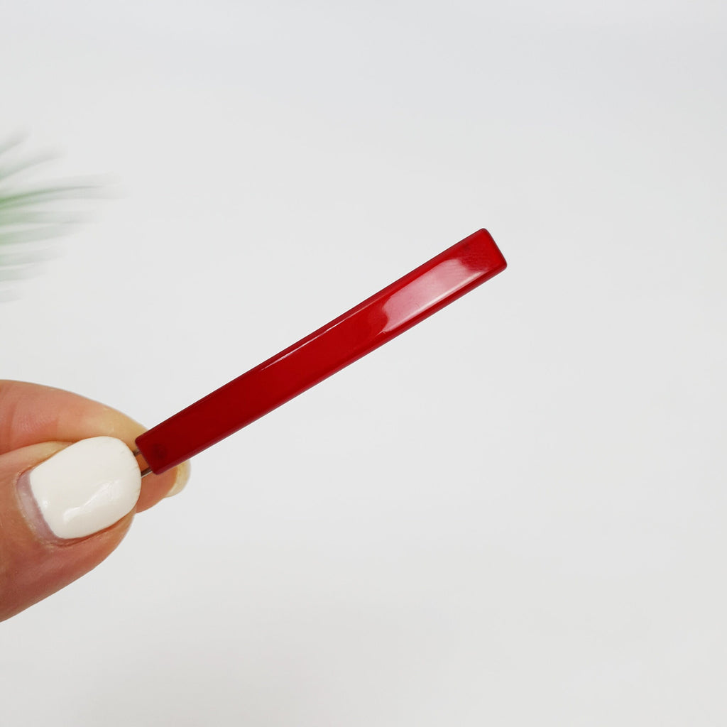 Mini Simple Line Bobby Pin (2.2 Inch) / Elegance Pure Color Hair Clip Pin / Bow Barrette for Woman