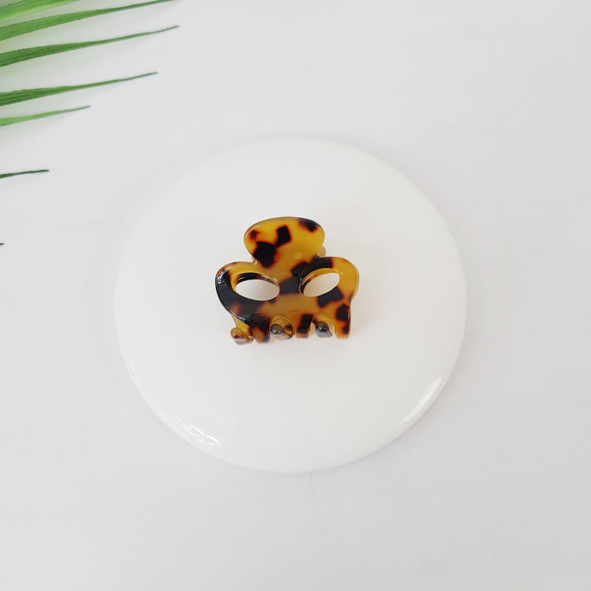 Skull Ribbon Small Hair Clips / Tortoise Shell Mini French Hair Pin / Hair Barrette for Woman / Leopard French Barrette for Girls
