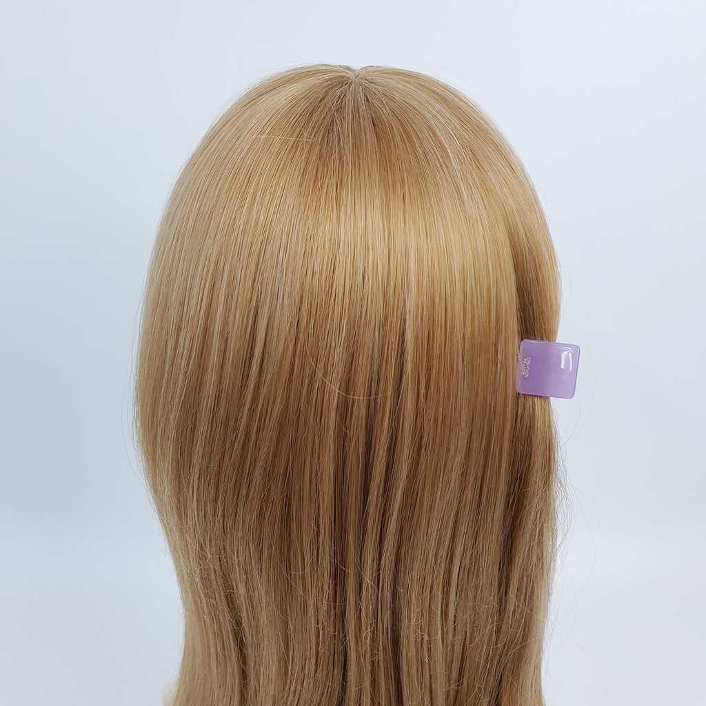 Vivid Color Modern Mini Hair Clips / Colorful Small French Hair Pin / Hair Barrette for Woman