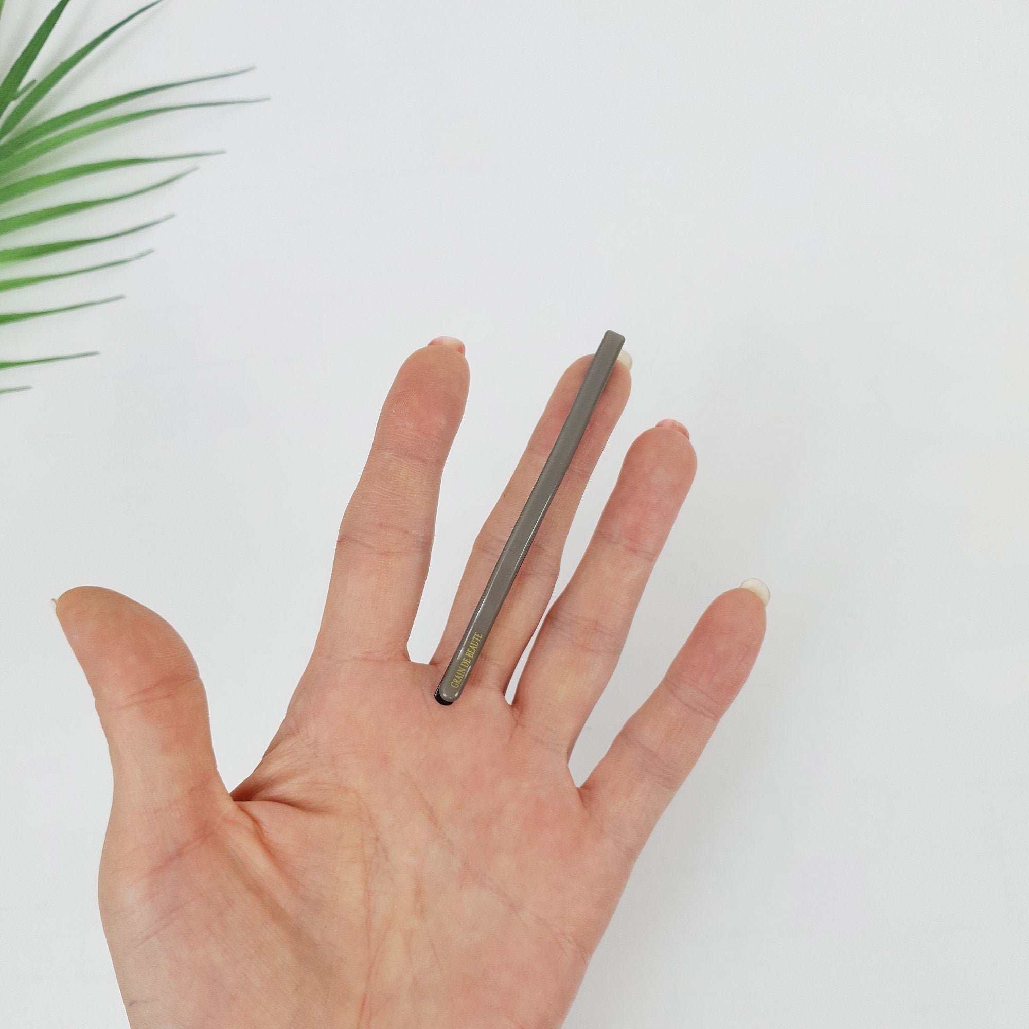 Simple Line Vivid Color Bobby Pin (3.3 Inch) / Leopard French Hair Pin / Hair Accessory for Woman