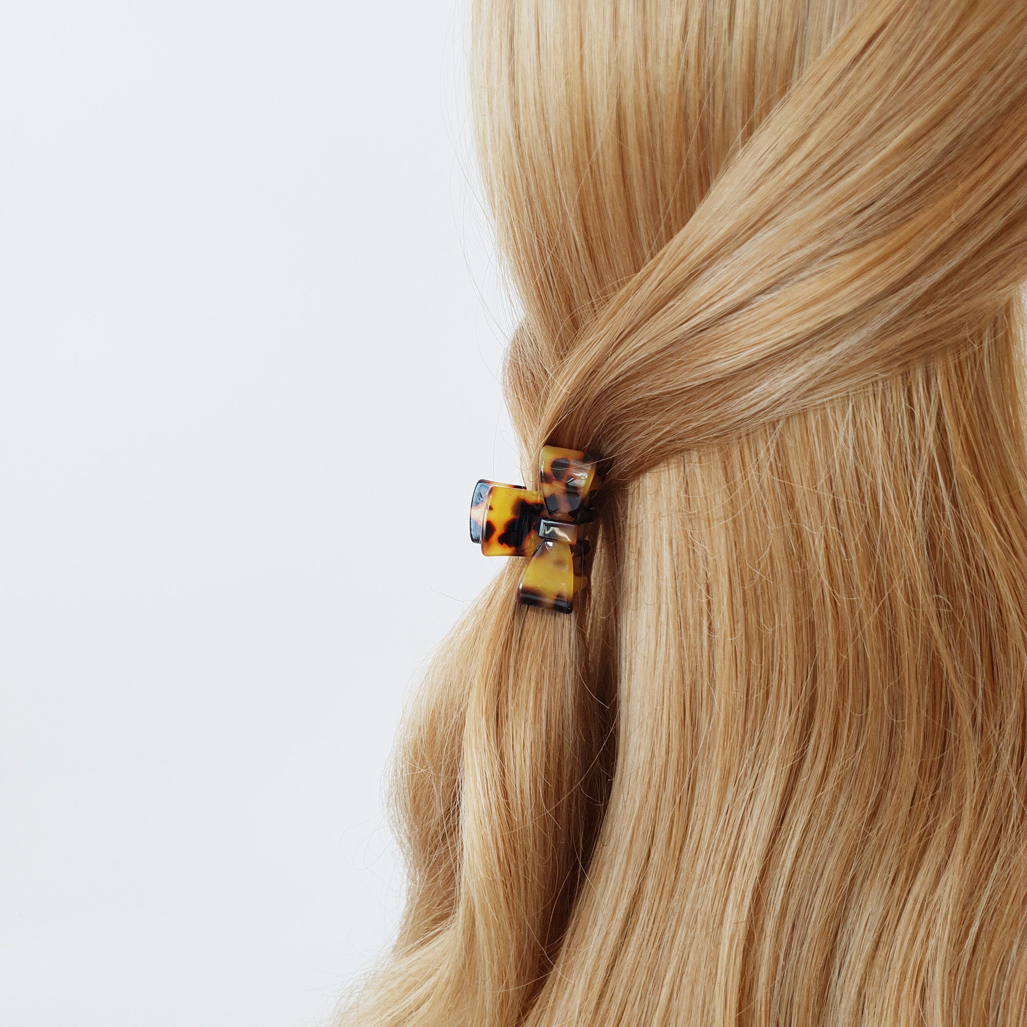 Skull Ribbon Small Hair Clips / Tortoise Shell Mini French Hair Pin / Hair Barrette for Woman / Leopard French Barrette for Girls