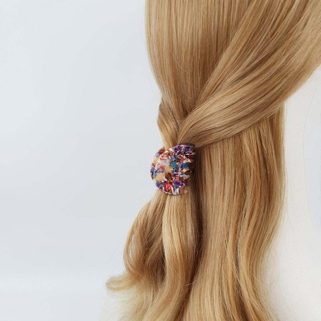 Pebble Small Hair Clips (1.8 Inch) / Tortoise Shell French Hair Pin / Hair Barrette for Girl / Hair Accessory for Woman