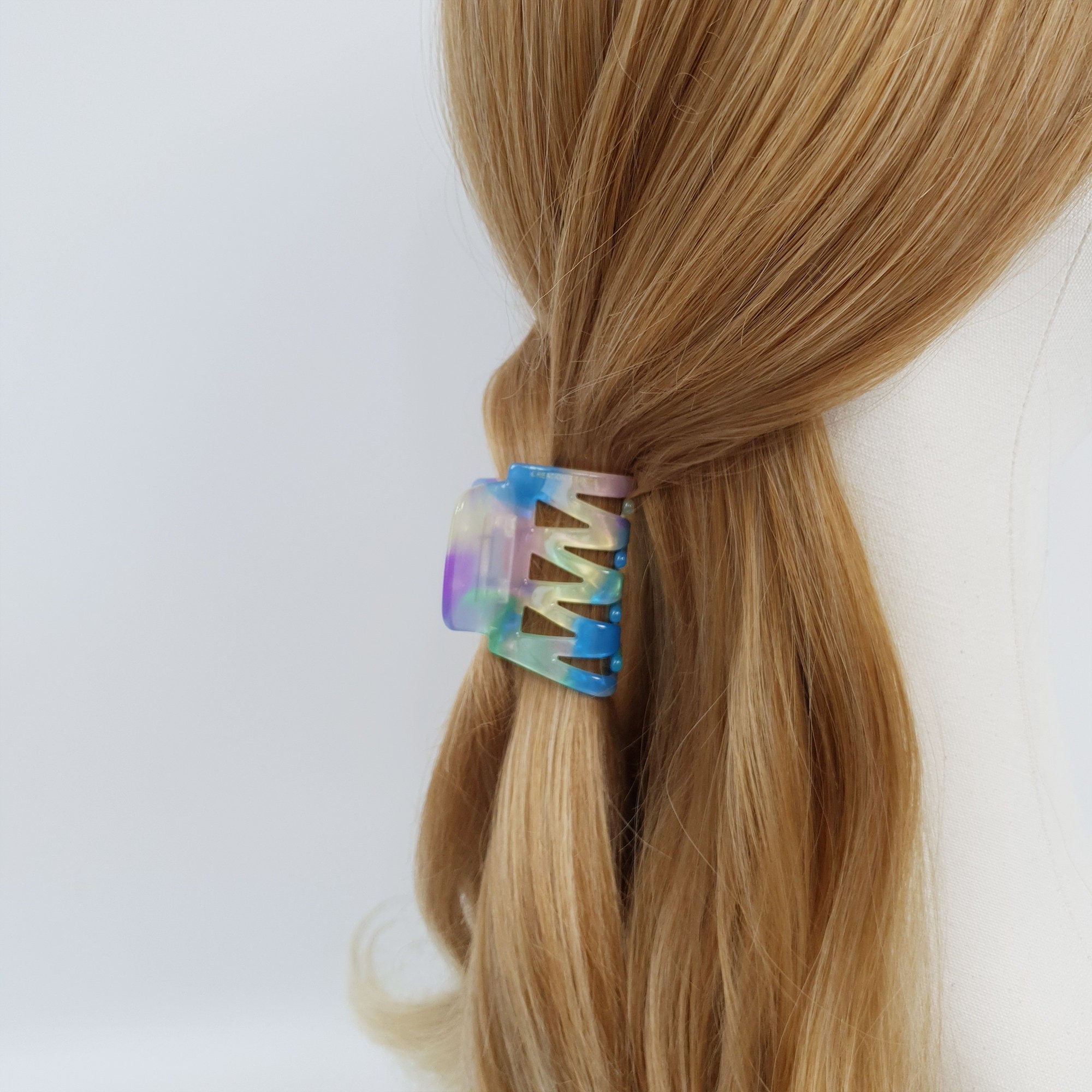 Leopard Lucy Basic Hair Clip / Tortoise Marble French Hair Pin / Hair Barrette for Woman / Octopus Hair Clip
